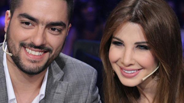 نانسي عجرم تهنىء حسن الشافعي بعيد ميلاده وهو يرد