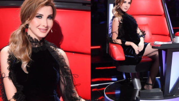 تسريحة نانسي عجرم بدت تتناسب مع أجواء البرنامج الطفولية
 تسريحة نانسي عجرم بدت تتناسب مع أجواء البرنامج الطفولية