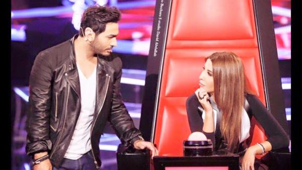 Nancy Ajram and Tamer Hosny wouldn't like their kids to audition for a reality singing TV show. (Facebook)
