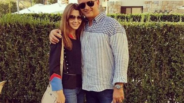 نانسي عجرم وزوجها
