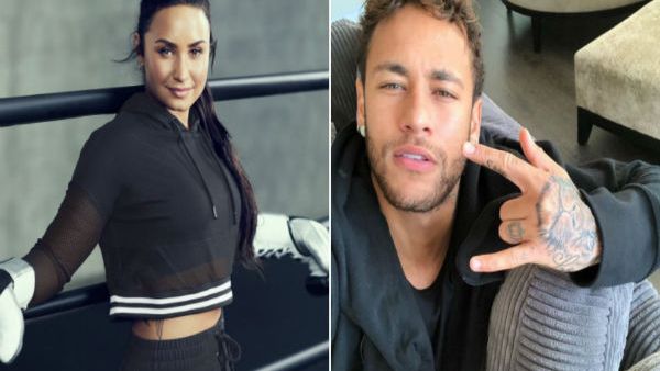 نيمار وديمي لوفاتو (instagram)