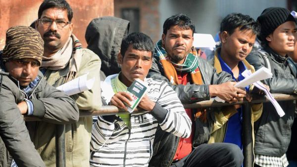 A BBC journalist recounted how he and his team were arrested and detained in Qatar while filming the country's low-paid workers. (AFP/Prakash Mathema)