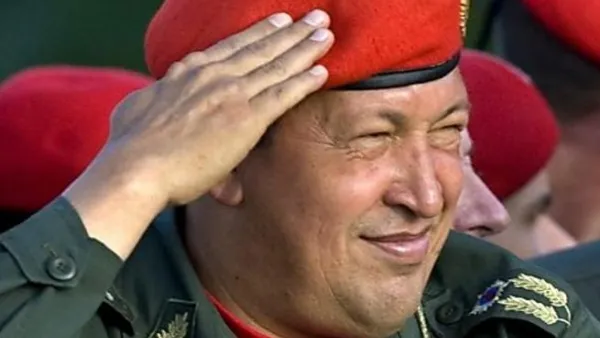  الرئيس الفنزويلي هوغو تشافيز