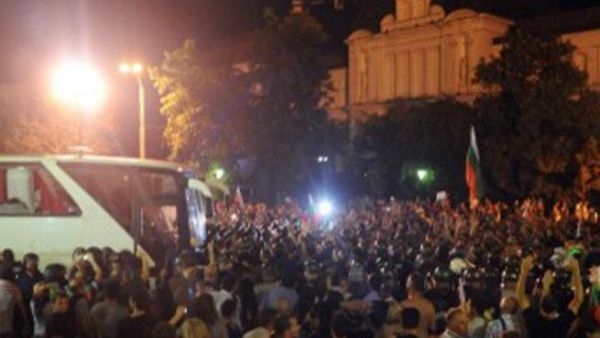 الاحتجاجات الأخيرة بدأت قبل 40 يوما على خلفية تعيين عملاق الإعلام البلغاري رئيسا لجهاز الأمن القومي