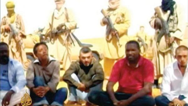 الرهائن الفرنسيون الستة في حالة جيدة
