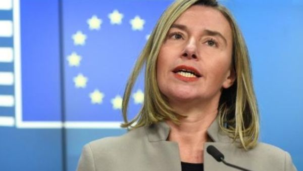 وزيرة خارجية الاتحاد الاوروبي فيديريكا موغيريني

