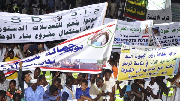 استفتاء على التعديلات الدستورية المقترحة من الحكومة الموريتانية