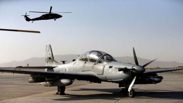 تحطم طائرة عسكرية خفيفة من طراز A-29 Super Tucano في ولاية نيومكسيكو 