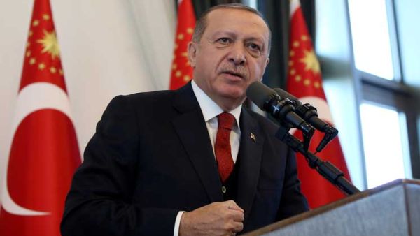 الرئيس التركي رجب طيب أردوغان