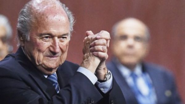 رئيس الاتحاد الدولي لكرة القدم السويسري جوزيف بلاتر
