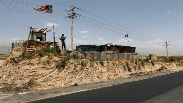 نقطة حدودية افغانية