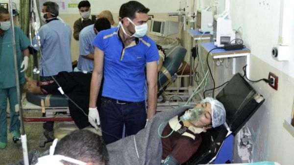 القذائف المستخدمة في قصف مناطق سكنية في حلب كانت معبئة بغاز الكلور