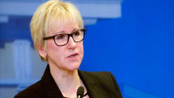 وزيرة الخارجية السويدية، مارغو والستروم