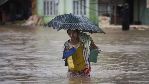 الفيضانات في ميانمار