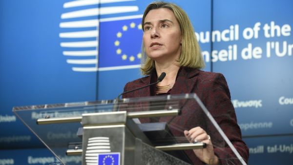 وزيرة خارجية الاتحاد الأوروبي فيديريكا موغيريني