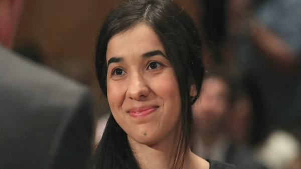 الناشطة الإيزيدية العراقية نادية مراد