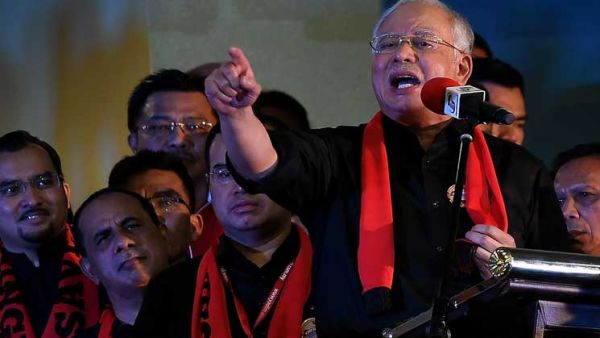 رئيس الوزراء الماليزي نجيب عبد الرزاق