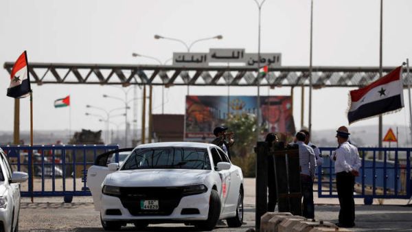 معبر "ناصيب" السوري الحدودي مع الأردن