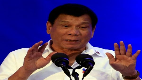 الرئيس الفلبيني رودريجو دوتيرتي