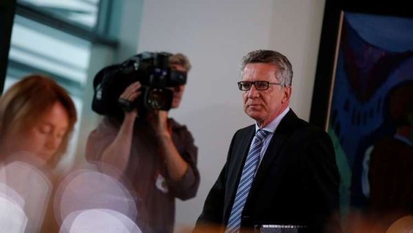 وزير الداخلية الألماني توماس دي ميزير