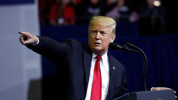 الرئيس الأمريكي دونالد ترامب