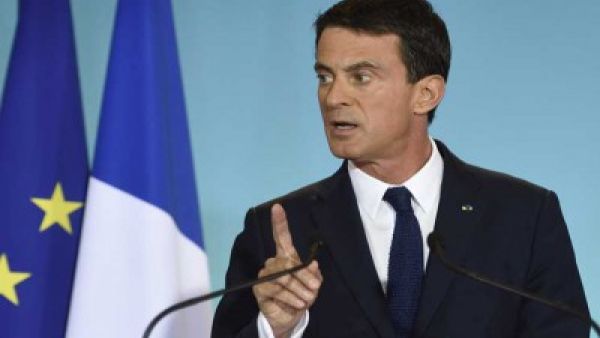 رئيس الوزراء الفرنسي مانويل فالس