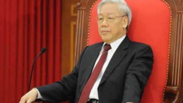  الحزب الشيوعي الحاكم في فيتنام أعاد الاربعاء انتخاب رئيسا له للسنوات الخمس التالية