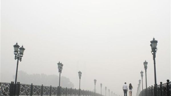 الدخان يغطي موسكو/أ.ف.ب