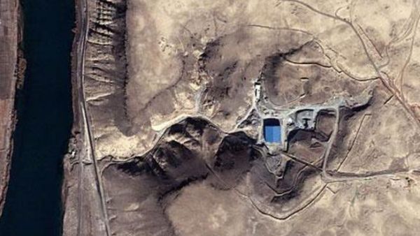 موقع مفاعل دير الزور