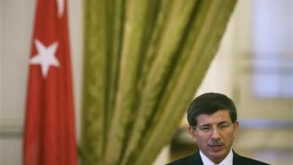 وزير الخارجية التركي أحمد داود أوغلو 