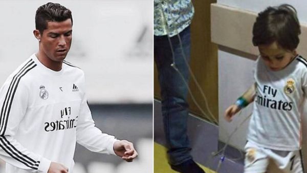 بعد دعم المشاهير العرب هل يقابل "الطفل حيدر" اللاعب "كريستيانو رونالدو"؟!