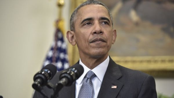 US President Barack Obama on Feb. 23, 2016 took his case for closing the Guantanamo military prison to the American people, saying it was time to shutter a facility that betrayed US interests and values. (AFP/Mandel Ngan)
