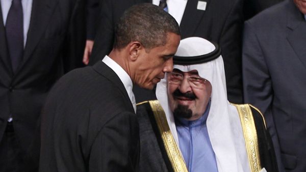 President Barack Obama of the United States and King Abdullah of Saudi Arabia. (AFP/File)