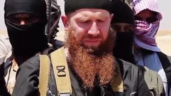 Abu Omar al-Shishani, also known as Omar Checheni, is a Georgian national and considered a top Daesh leader in Syria. (AFP/File)