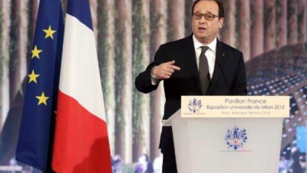 الرئيس الفرنسي فرنسوا هولاند