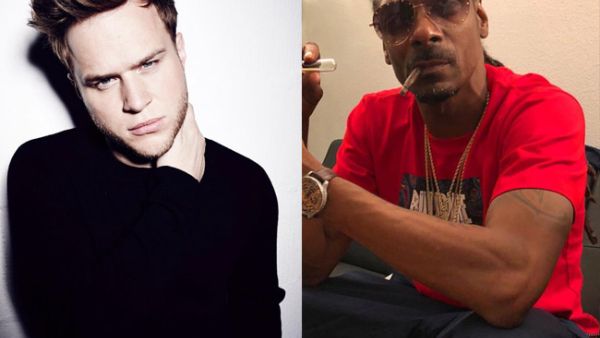 Olly Murs is to team up with Snoop Dogg for a new single(Source: ollymurs, snoopdogg / Instagram ) 