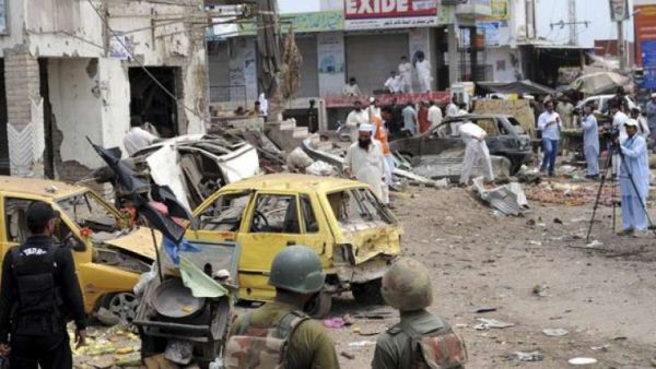 A suicide bomber in Islamabad killed two outside of a Shia mosque Wednesday. (AFP/File) 