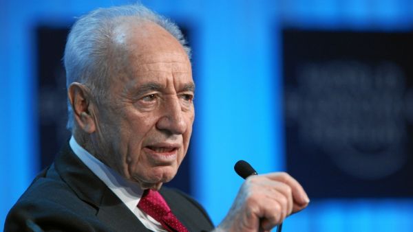 الرئيس الاسرائيلي الاسبق شمعون بيريز