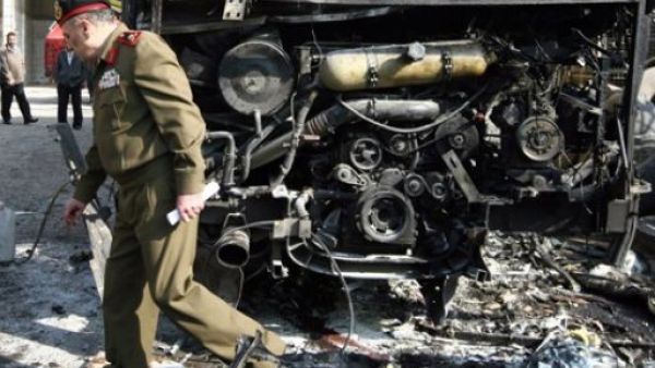 قتلى وجرحى بانفجار في دمشق 