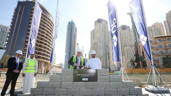 Dubai Properties’ iconic tower development 1/JBR on track for Q4 2019 completion