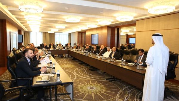The meeting underpinned the increasing importance of collective efforts to strengthen the banking sector in the UAE. The meeting underpinned the increasing importance of collective efforts to strengthen the banking sector in the UAE.
