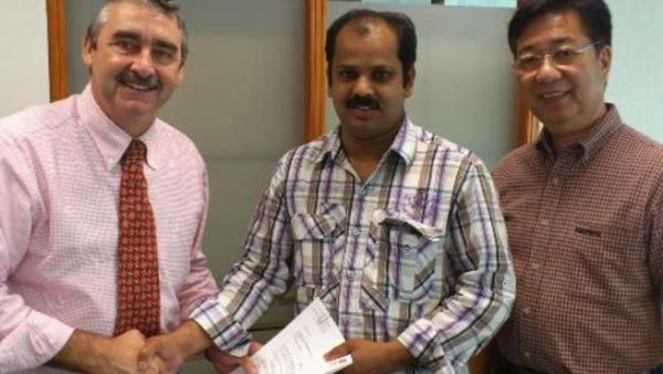 Mr Lineesh, 3rd Week Nissan Micra Winner