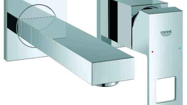GROHE's Eurocube is a perfect complement to bathrooms inspired by straight lines and purist interior