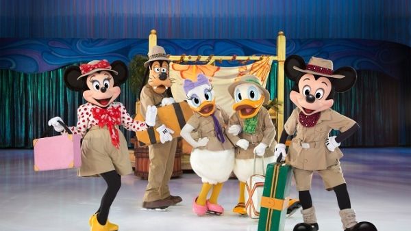The ice show will be filled with Disney music and magic in every scene. The ice show will be filled with Disney music and magic in every scene.
