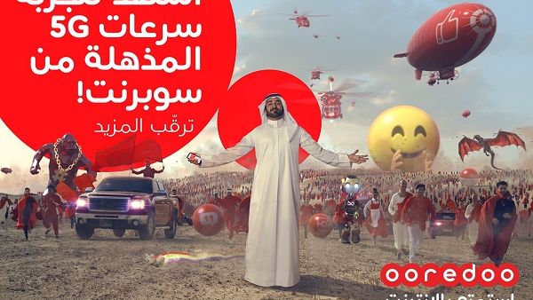 Ooredoo Group, at Mobile World Congress today, announced that it is racing ahead on the path to 5G with region's first speeds of 2.3Gbps. Ooredoo Group, at Mobile World Congress today, announced that it is racing ahead on the path to 5G with region's first speeds of 2.3Gbps.