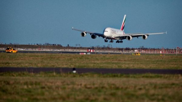 	طائرة الإمارات الإيرباص A380 وصلت كوبنهاغن يوم أمس الثلاثاء 1 ديسمبر