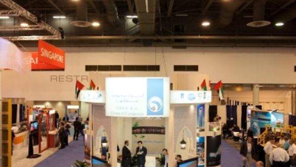 ADNOC booth at the OTC 2011