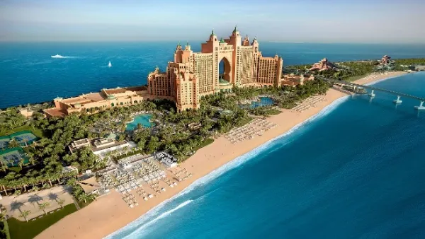 Atlantis The Palm, Dubai stuns at the World Travel Awards this year. 