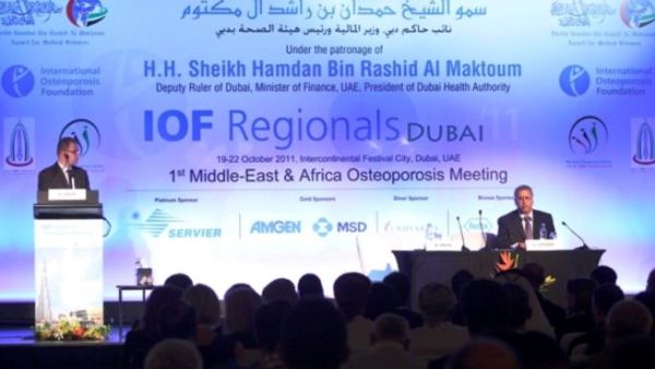 This was the first official regional meeting of the International Osteoporosis Foundation and the event coincided with World Osteoporosis Day on October 20, 2011
