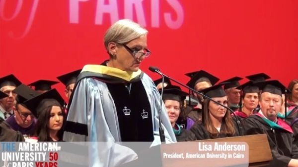 ليسا أندرسون، رئيس الجامعة الأمريكية بالقاهرة ليسا أندرسون، رئيس الجامعة الأمريكية بالقاهرة